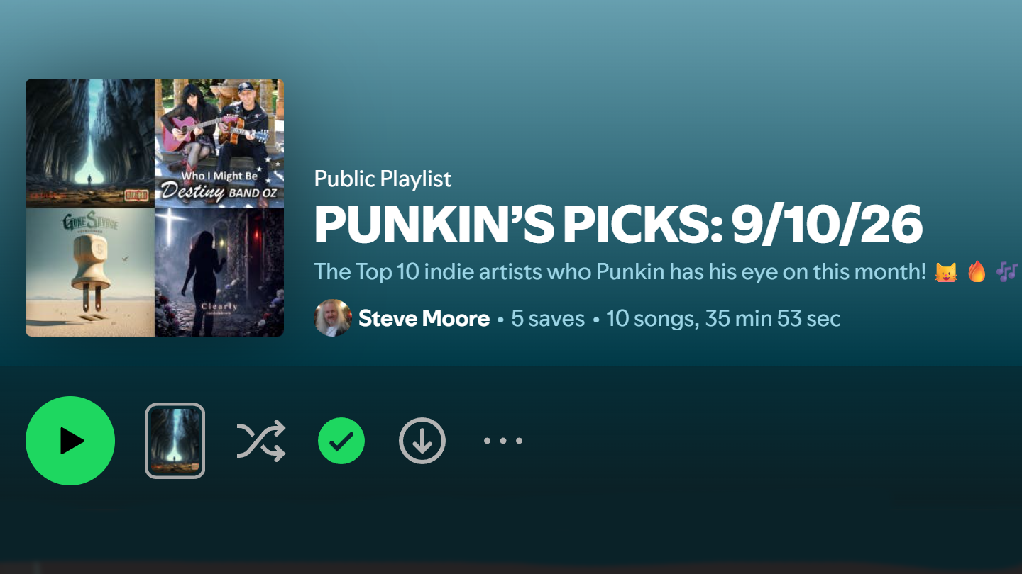 Spotify playlist thumbnail